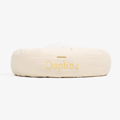 Donut Bed With Removable Covers in Savanna Bone, view 11