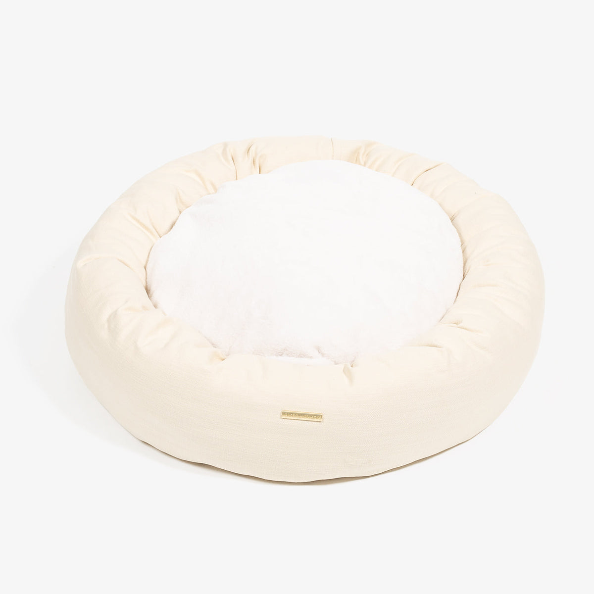 Donut Bed With Removable Covers in Savanna Bone, view 9