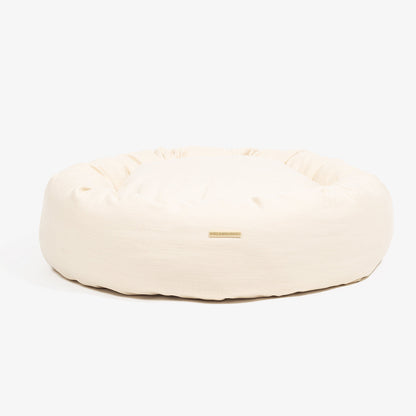 Donut Bed With Removable Covers in Savanna Bone, view 10