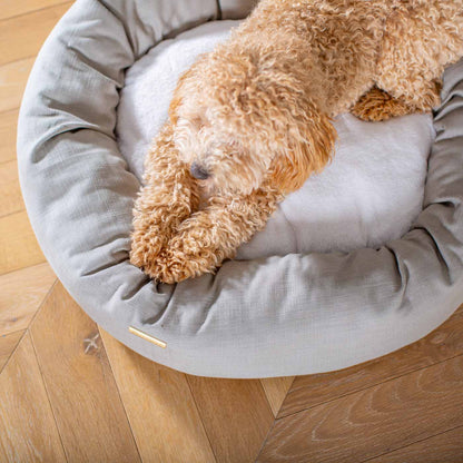 Donut Bed With Removable Covers in Savanna Stone, view 6