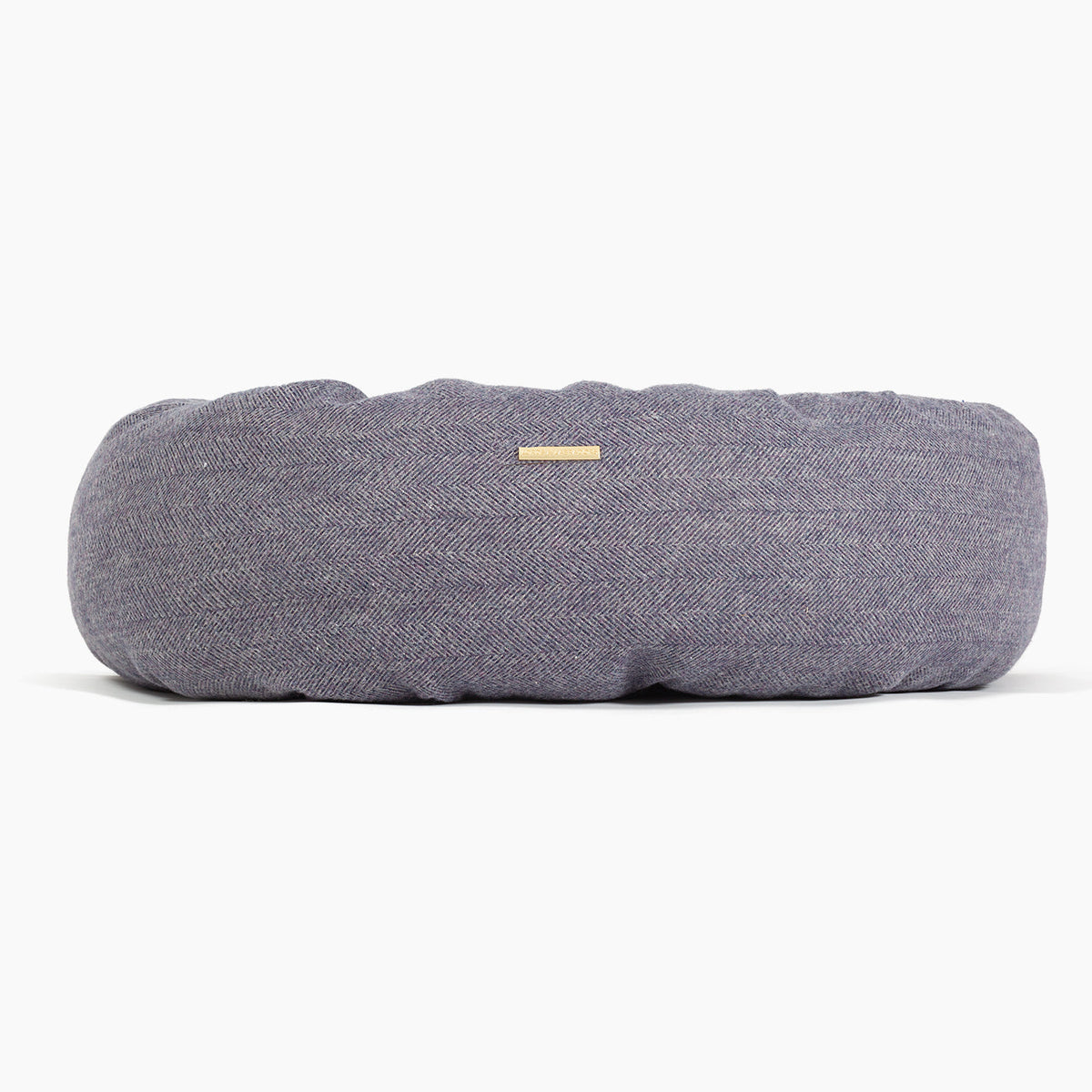Donut Bed With Removable Covers in Oxford Herringbone Tweed, view 6