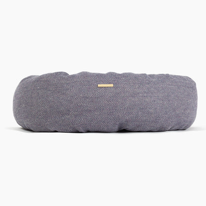 Donut Bed With Removable Covers in Oxford Herringbone Tweed, view 6