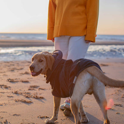 Bamboo Drying Coat in Navy, view 7