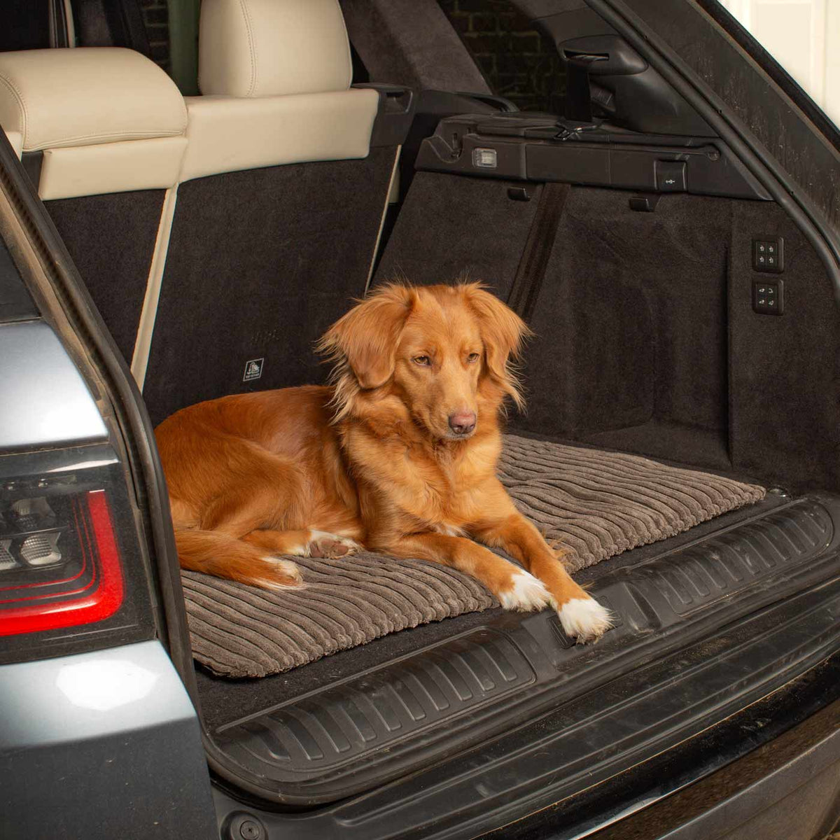 Travel Mat in Dark Grey Essentials Plush, view 3