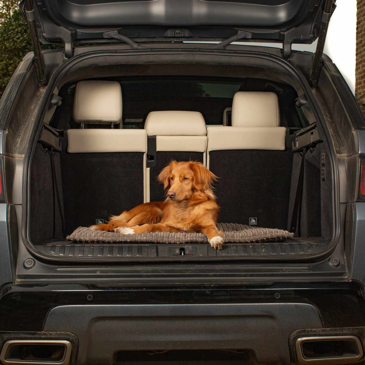 Travel Mat in Dark Grey Essentials Plush, view 4