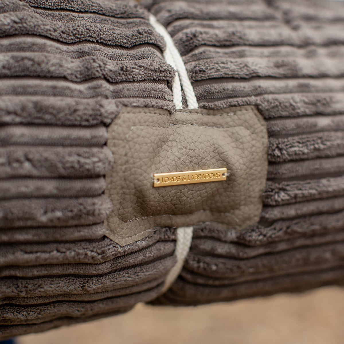 Travel Mat in Dark Grey Essentials Plush, view 7