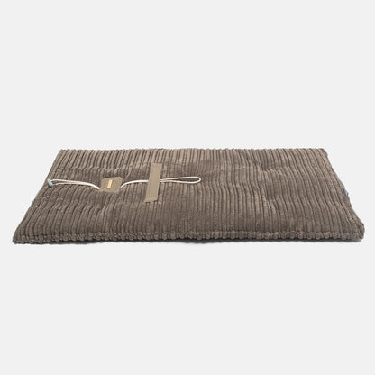 Travel Mat in Dark Grey Essentials Plush, view 8