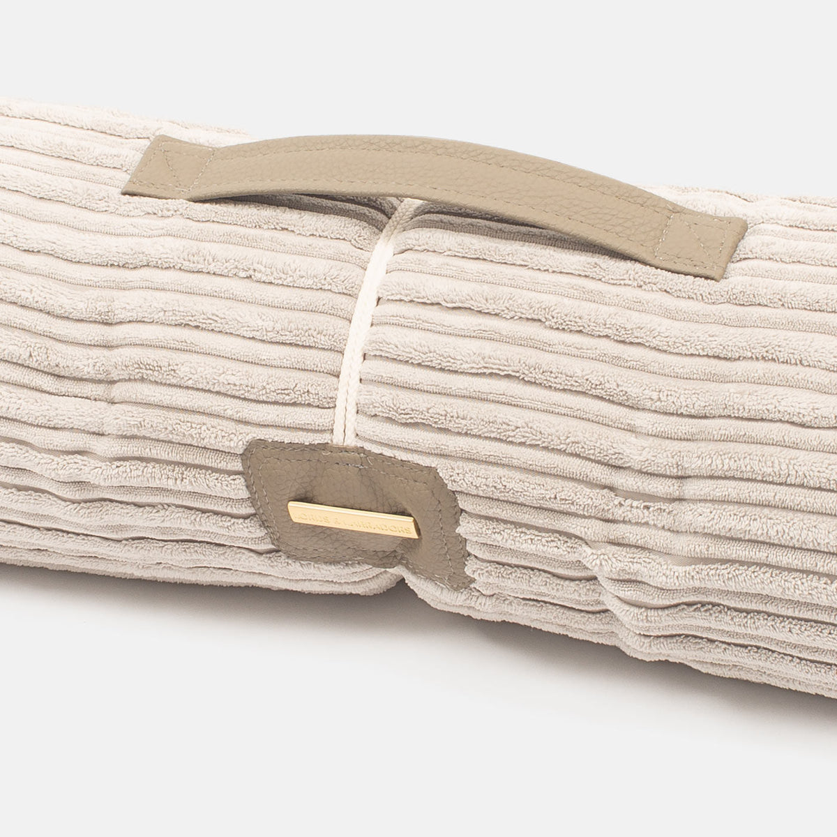 Travel Mat in Light Grey Essentials Plush, view 10