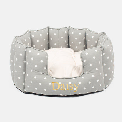High Wall Bed With Removable Covers in Grey Spot, view 8