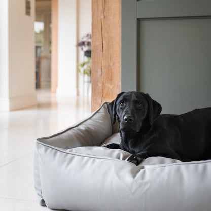 Box Bed With Removable Covers in Rhino Tough Granite Faux Leather, view 3