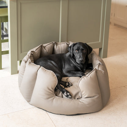 High Wall Bed With Removable Covers in Rhino Tough Camel Faux Leather, view 5