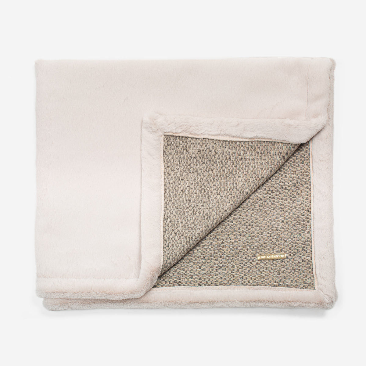 Essentials Herdwick Blanket in Pebble, view 4