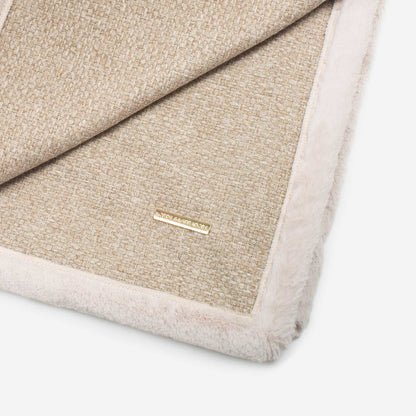 Essentials Herdwick Blanket in Sandstone, view 4