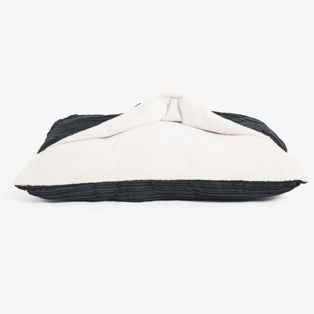 Sleepy Burrows Bed With Removable Cover In Navy Essentials Plush, view 6