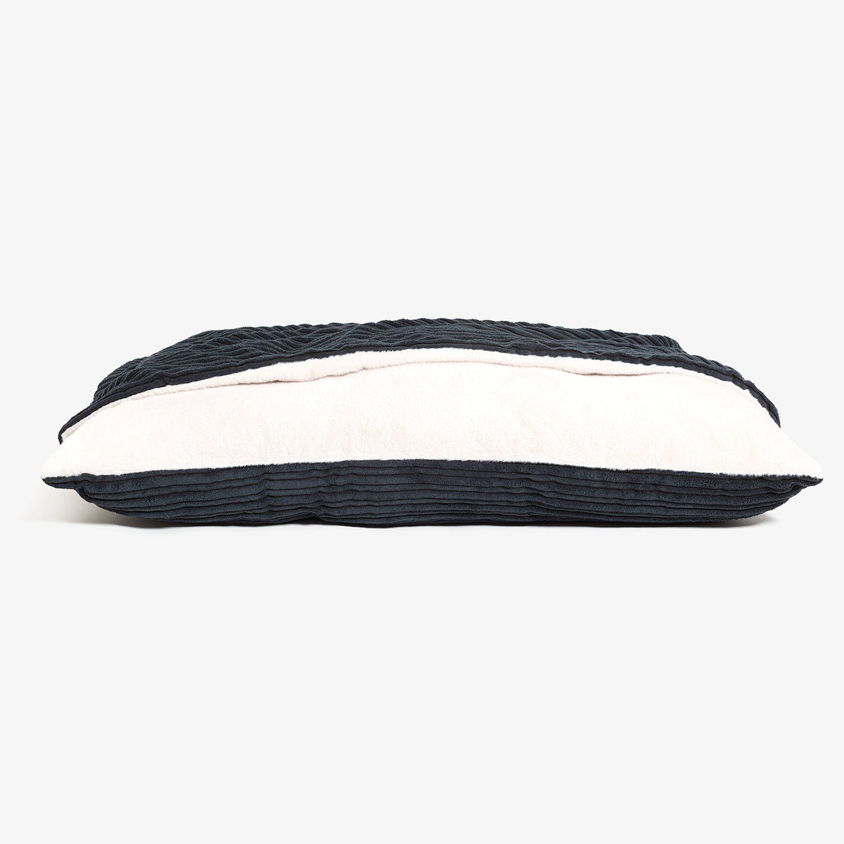 Sleepy Burrows Bed With Removable Cover In Navy Essentials Plush, view 9