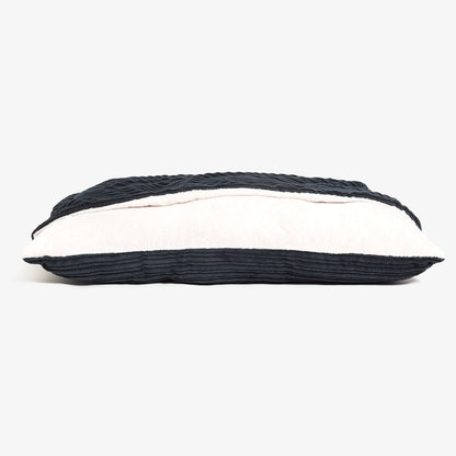 Sleepy Burrows Bed With Removable Cover In Navy Essentials Plush, view 9