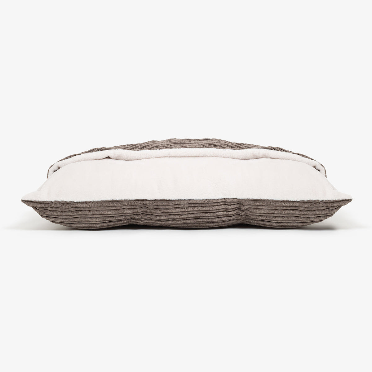 Sleepy Burrows Bed With Removable Cover In Dark Grey Essentials Plush, view 9