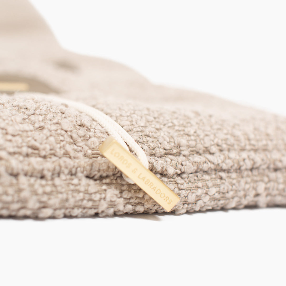 Travel Mat in Mink Bouclé, view 5