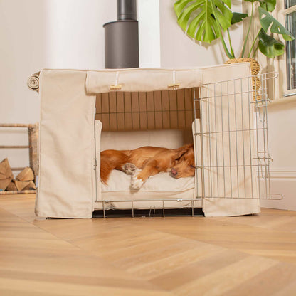Dog Crate Set in Savanna Bone, view 5