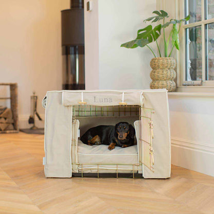 Dog Crate Set in Savanna Oatmeal, view 6