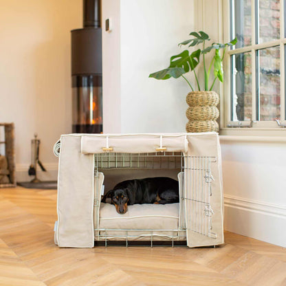 Dog Crate Set in Savanna Oatmeal, view 7