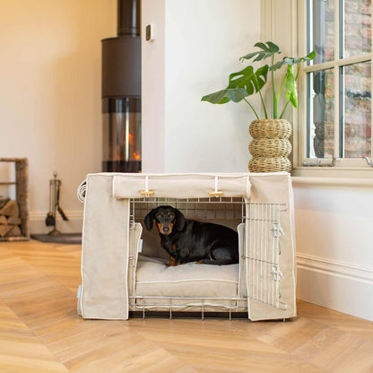 Dog Crate Set in Savanna Oatmeal, view 8