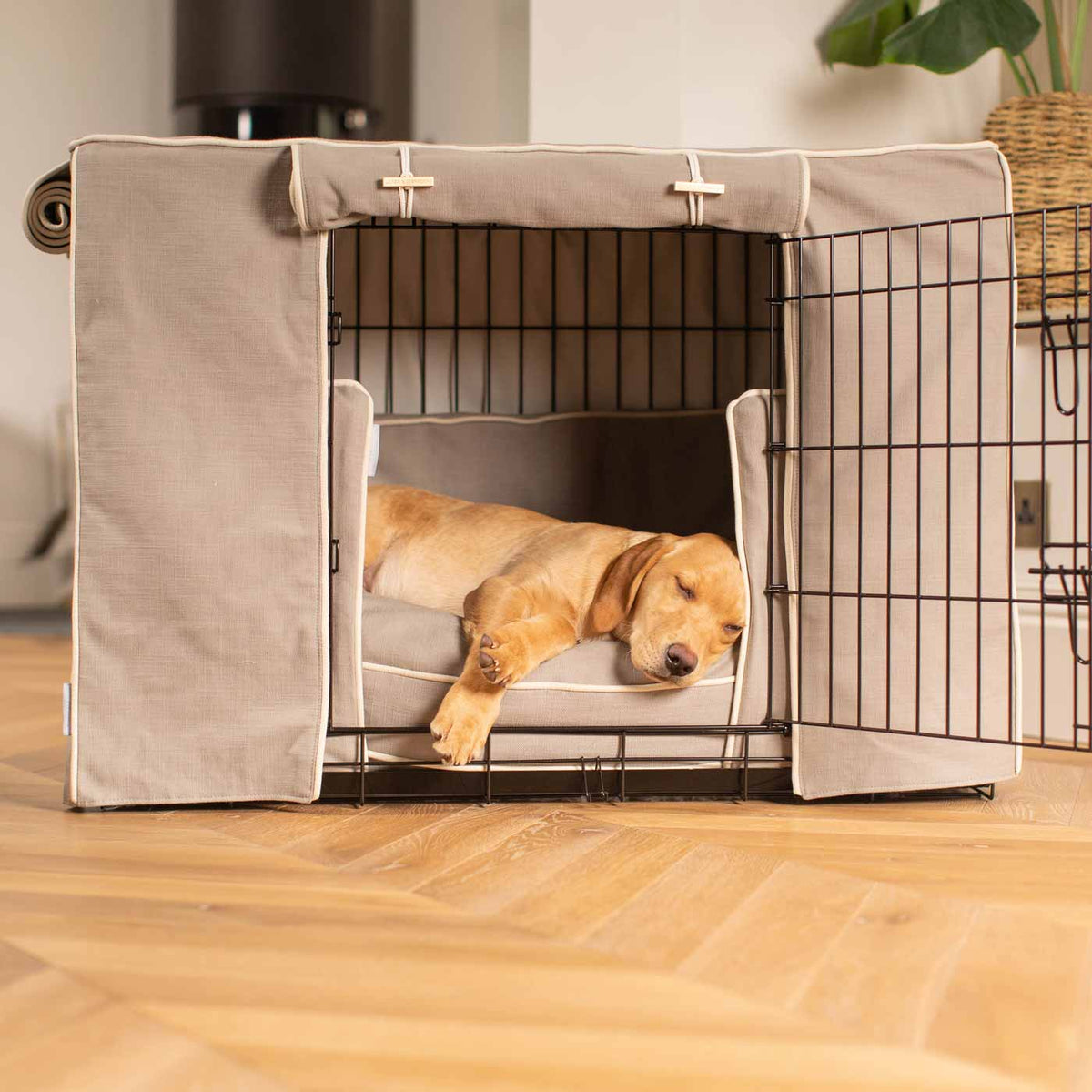 Dog Crate Set in Savanna Stone, view 9