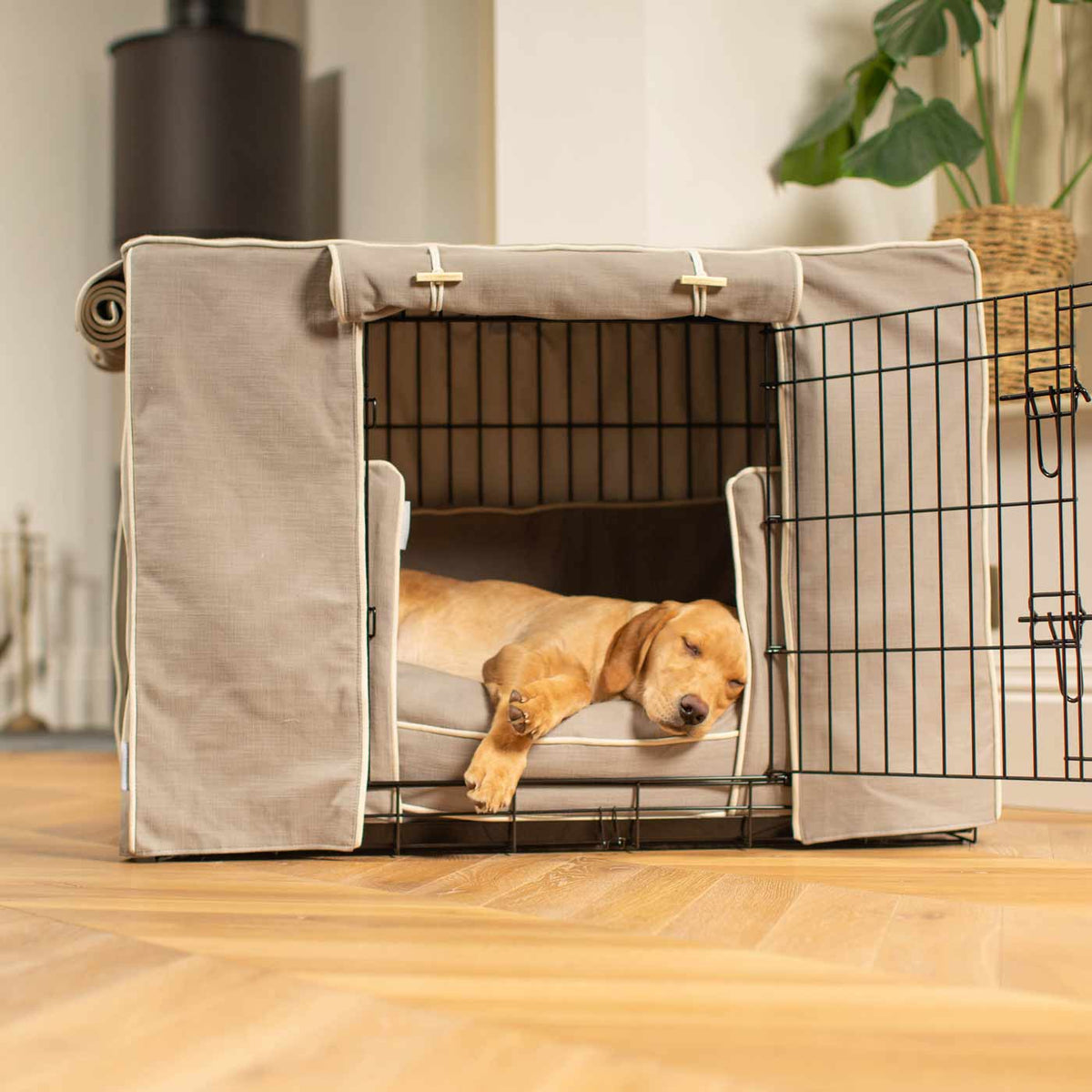 Dog Crate Set in Savanna Stone, view 10