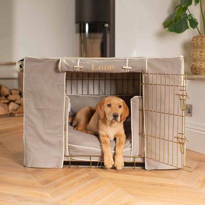 Dog Crate Set in Savanna Stone, view 5