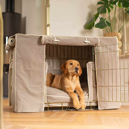 Dog Crate Set in Savanna Stone, view 4