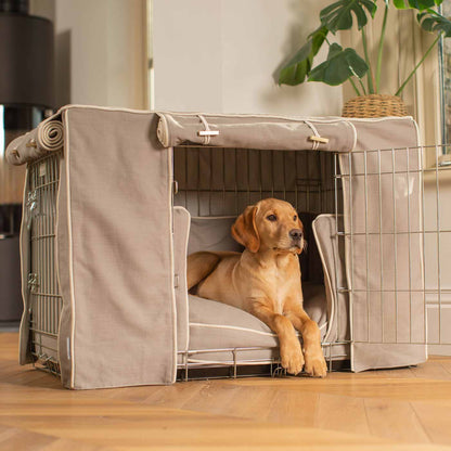 Dog Crate Set in Savanna Stone, view 8