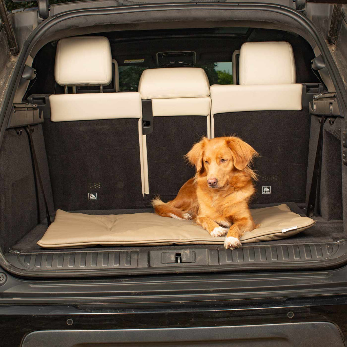 Travel Mat in Sand Rhino Tough Faux Leather, view 7