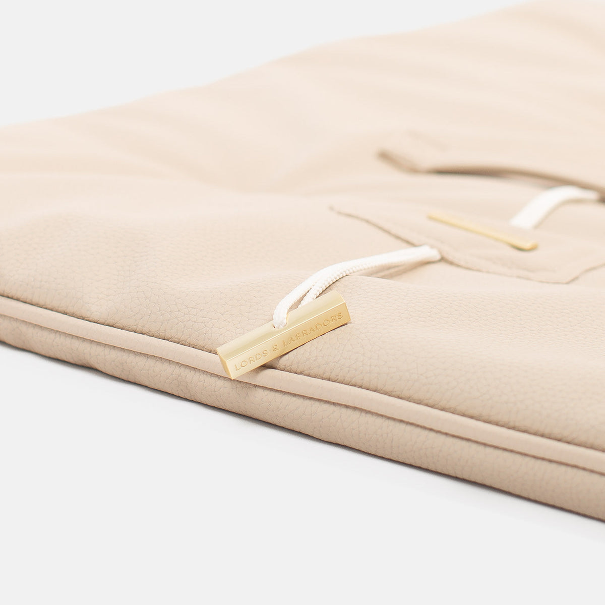 Travel Mat in Sand Rhino Tough Faux Leather, view 9