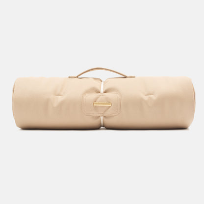 Travel Mat in Sand Rhino Tough Faux Leather, view 10
