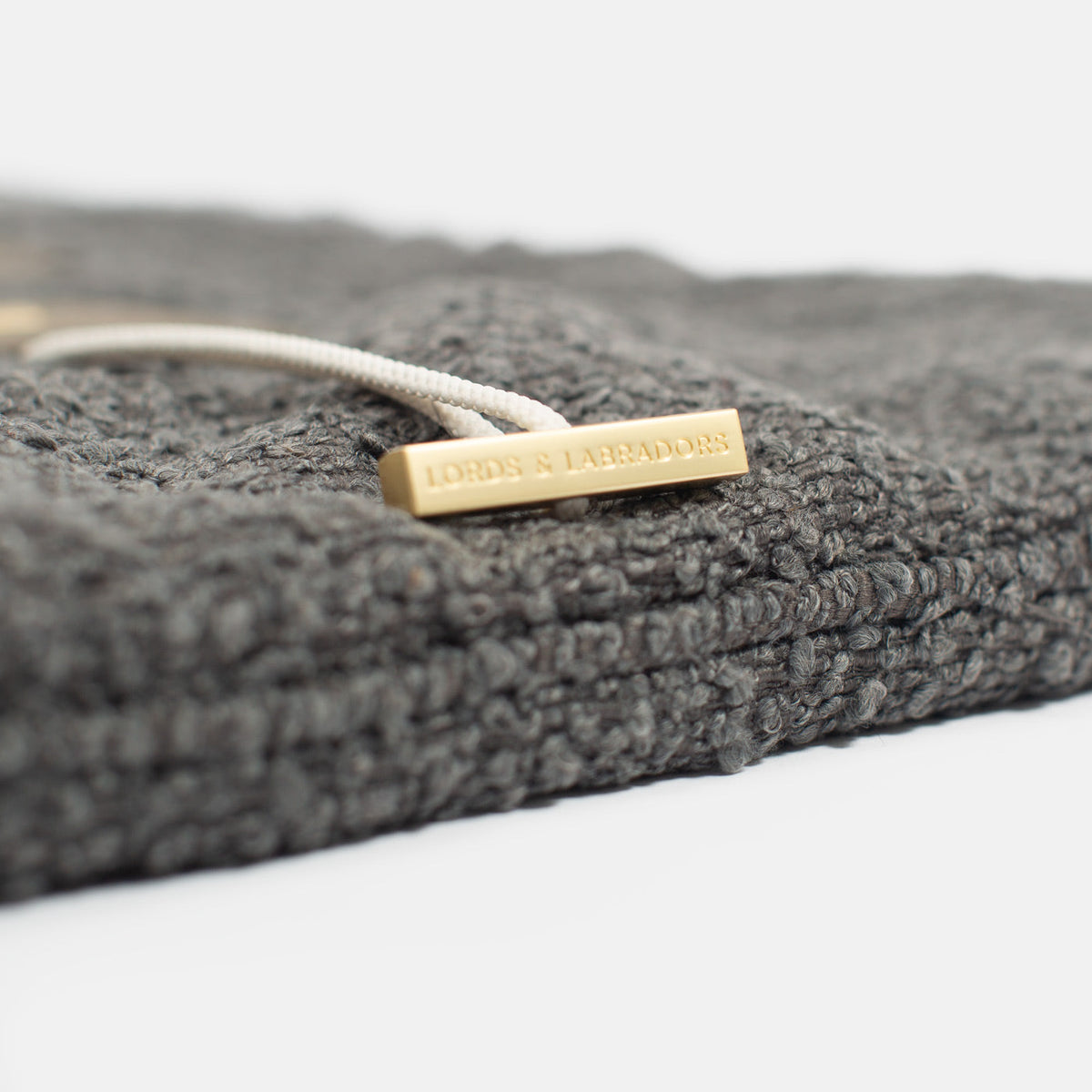 Travel Mat in Granite Bouclé, view 5