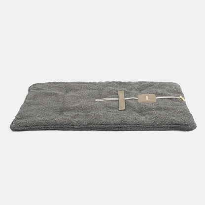 Travel Mat in Granite Bouclé, view 6