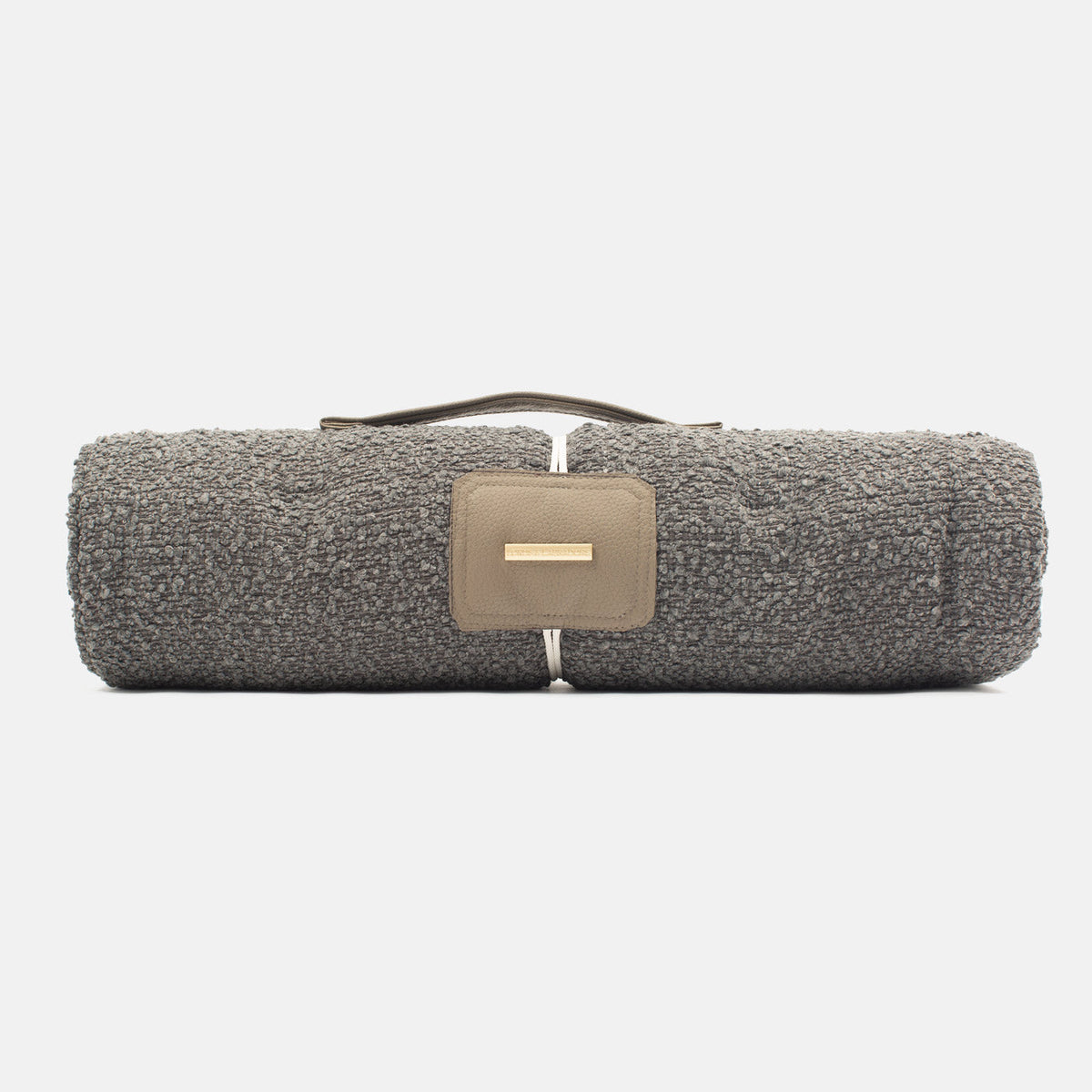 Travel Mat in Granite Bouclé, view 4
