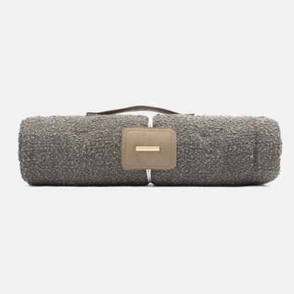Travel Mat in Granite Bouclé, view 4