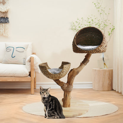 Back to Nature The Duo Cat Scratch Tree, view 3