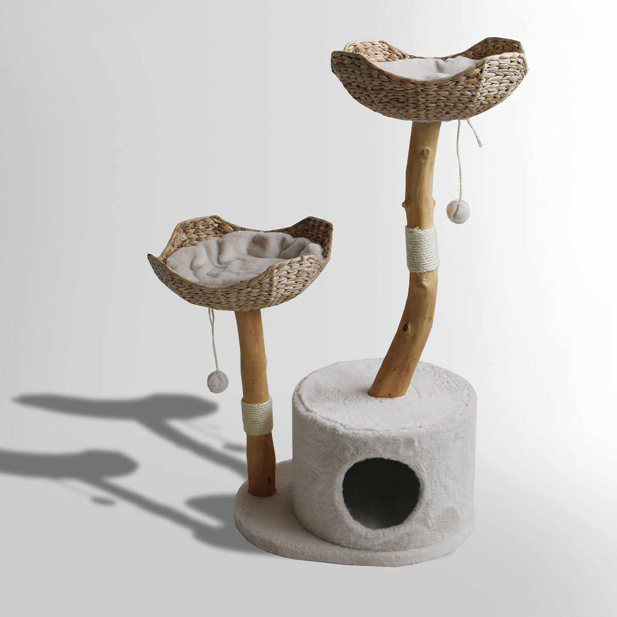Back to Nature The Basket Cat Scratch Tree, view 3