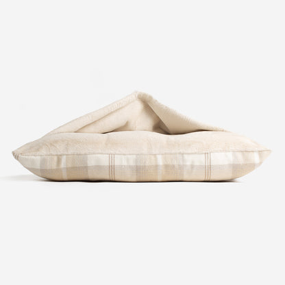 Sleepy Burrows Bed With Removable Cover in Balmoral Natural Tweed, view 7