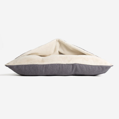 Sleepy Burrows Bed With Removable Cover in Oxford Herringbone, view 10