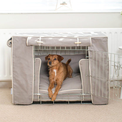 Dog Crate Set in Savanna Stone, view 3