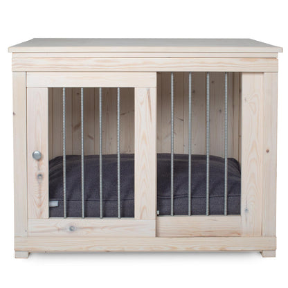 Wooden Sliding Door Salcombe Dog Crate, view 2