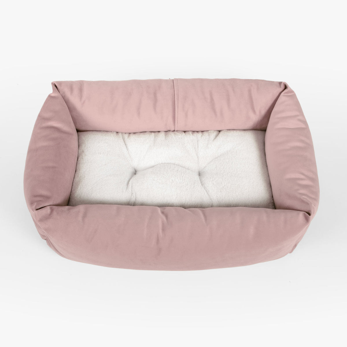 Cosy & Calming Puppy Crate Bed With Removable Covers In Blossom Velvet, view 9