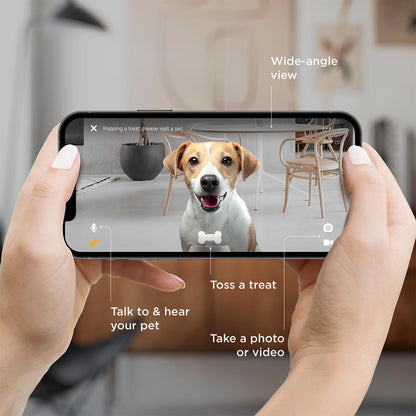 Petcube Bites 2 Lite Interactive Pet Camera With Treat Dispenser, view 7