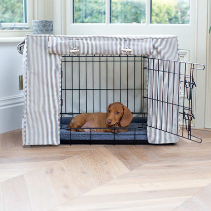 Dog Crate Cover in Regency Stripe, view 7