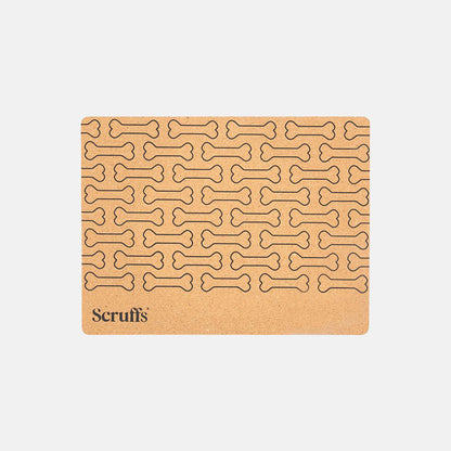 Scruffs Cork Bone Print Placemat