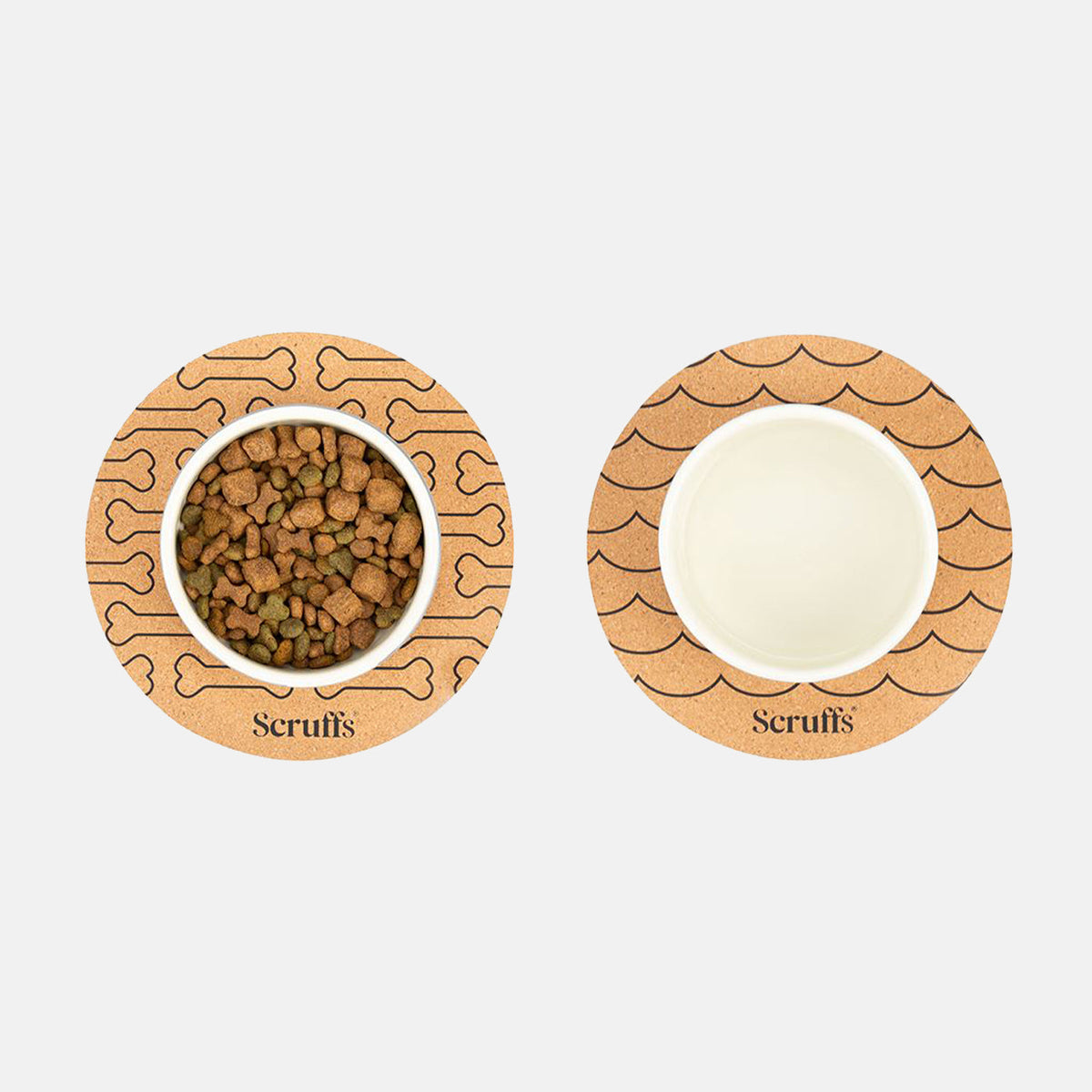 Scruffs Wave & Bone Cork Placemats - Set of Two, view 4