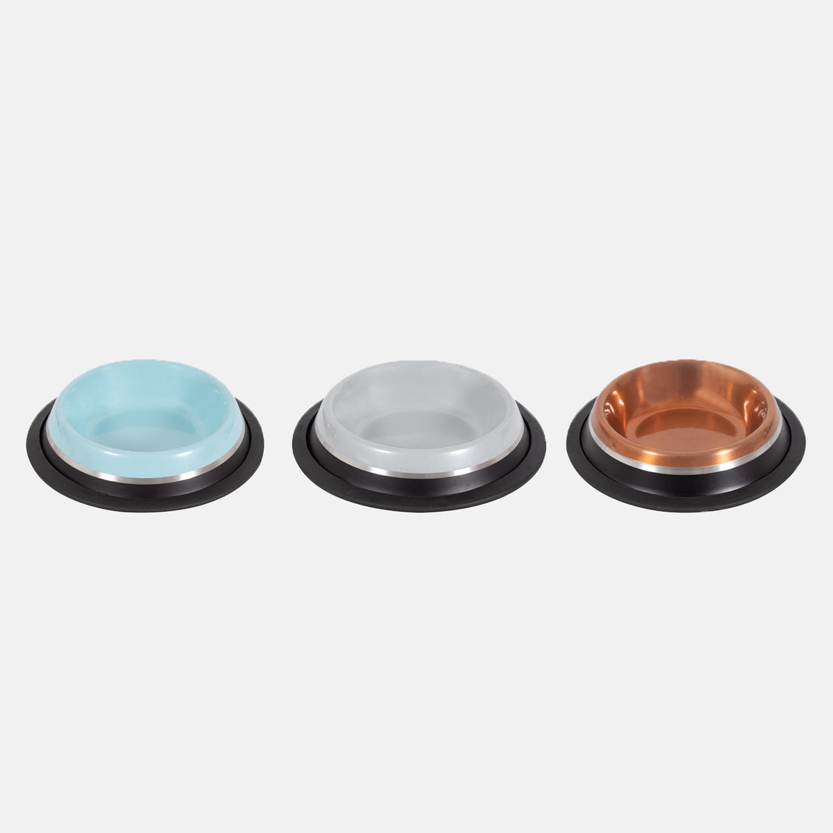Stripe Stainless Steel Pet Bowl, view 2
